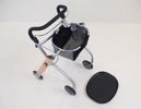 Inomhusrollator, höj/sänkbart handtag, TrustCare.