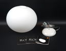 Jasper Morrison, taklampa, glas/metall, ''Glo-Ball S'', Flos.
