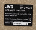 Stereo, JVC CA-UXG 38.