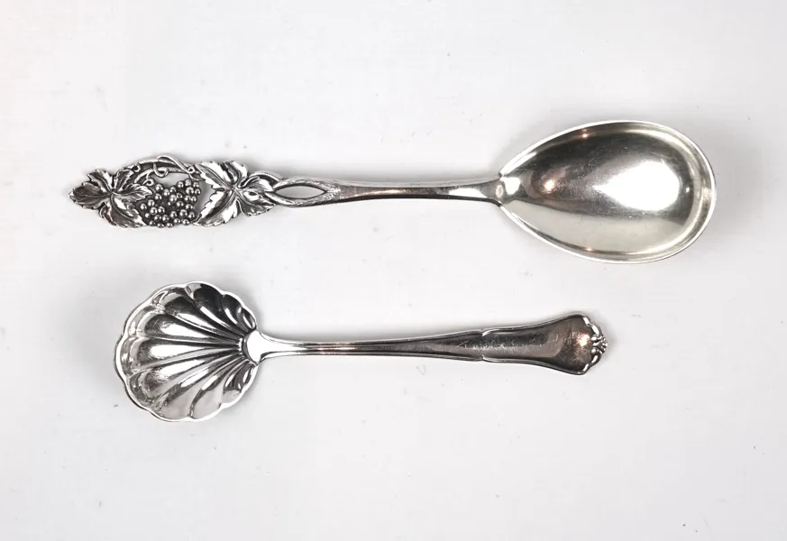 Skedar, 2 st, silver.
