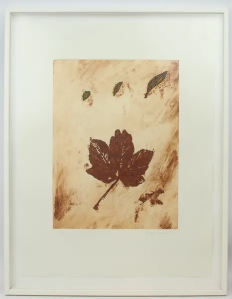 Lennart Aschenbrenner, litografi 43/48, signerad.