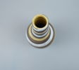 Ingrid Atterberg, vas, keramik, "Spiral", nr 2049, Upsala Ekeby.