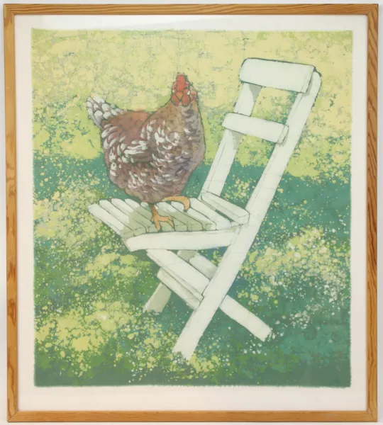 Pia Carlström, batik.