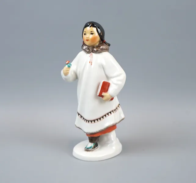 Figurin, porslin, Lomonosov, USSR.