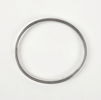 Armring, stel, öppningsbar, silver.