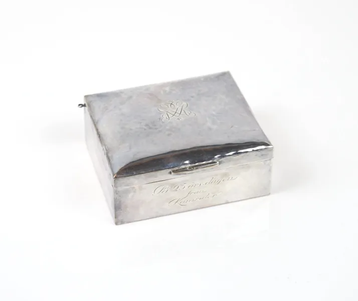 Skrin, silver/trä, 1925. 