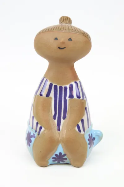 Lisa Larson, figurin, stengods, "Lotta", Gustavsberg.