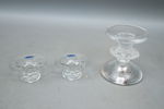 Ljusstakar, 8 st, glas/keramik, bl.a Timo Sarpaneva, Festivo, Iittala.