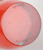 Paul Kedelv, vaset, 2 st, kosntglas, ''Coquille', Flygsfors, signerade.