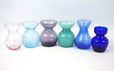 Hyacintvaser, 6 st, glas.