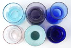 Hyacintvaser, 6 st, glas.