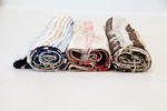 Trasmattor, 3 st, textil.