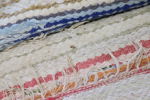 Trasmattor, 3 st, textil.