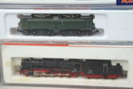 Modellok och modellvagnar, 9 st, bl.a Fleischmann och Roco.