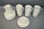 Kaffeservis, 12 delar, porslin, Arctica, Arabia.