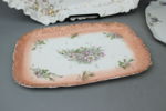 Serveringsfat m.m, 6 delar, porlin, bl.a Coalport, England.