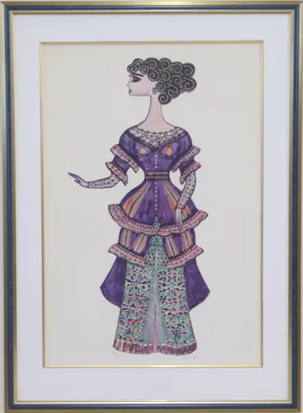 Max Walter Svanberg, "Arcinoë, Misantropen", färgoffset med metallprägling, numrerad 278/300, signerad.