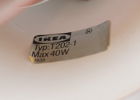 Bent Boysen, taklampa, metall, ''Duett'', IKEA.