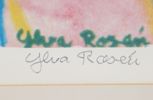 Ylva Rosén, tryck, numrerat 3/10, signerat.