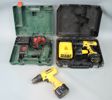 Borrskruvdragare, 3 st, Bosch och DeWalt.