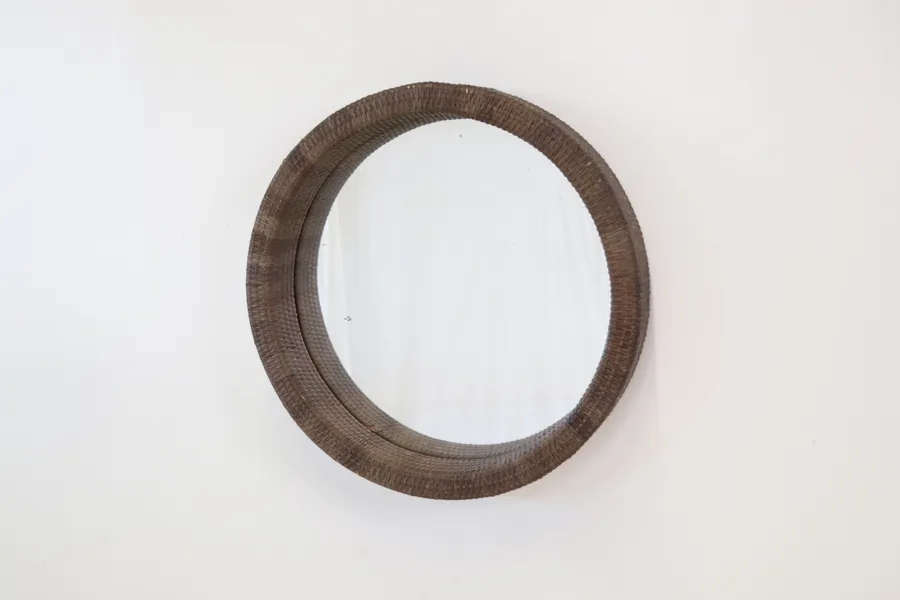Spegel, ram i rotting, "Melbu", IKEA.