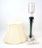 Bordslampa, glas, Flygsfors.