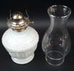 Fotogenbordslampa, glas.