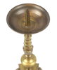 Altarljusstake, mässing, barockstil.