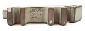 Figurin, keramik, ''Bäckahäst'', Abbekås.