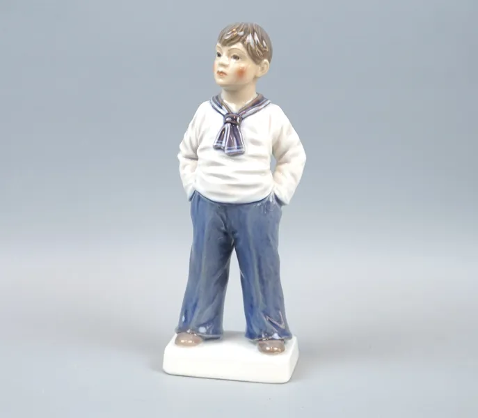 Dahl Jensen, figurin, porslin, nr 1225, Köpenhamn. 