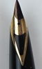 Resevoarpennor, 2 st, Sheaffer, höljen 12K guld, spetsar 14K guld.