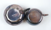 Punschkoppar, 12 st, silver.