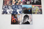 LP-skivor, 14 st, Rolling Stones och Iron Maiden.