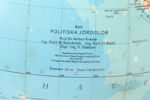 Jordglob med belysning, Räth POLITISKA JORDGLOB.