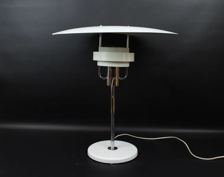 Bordslampa, metall, Boréns.