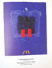 James Coignard, ''Deux Rouges Sur Bleu'', blandteknik, 61/90, signerad, 2000.