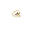 Ring med stenar, 14K guld.