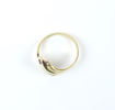 Ring med stenar, 14K guld.