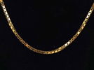 Halslänk, venetiansk länk, 18K guld.