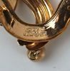 Brosch med kläpp, 18K guld, 1800-tal.