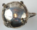 Gräddkanna och pillerdosa, silver, 1800-talets andra hälft.