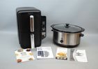 Airfryer, Ninja SL300EU, samt långsamkokare, Waves SC-105513.