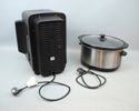 Airfryer, Ninja SL300EU, samt långsamkokare, Waves SC-105513.