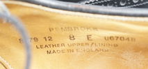 Skor, ett par, skinn, "Pembroke", Crockett & Jones, England.