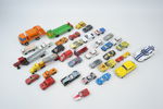 Leksaksbilar, 37 delar, bl.a Matchbox och Corgi.
