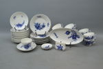 Servisdelar, 21 st, porslin, "Blå Blomst", Royal Copenhagen.