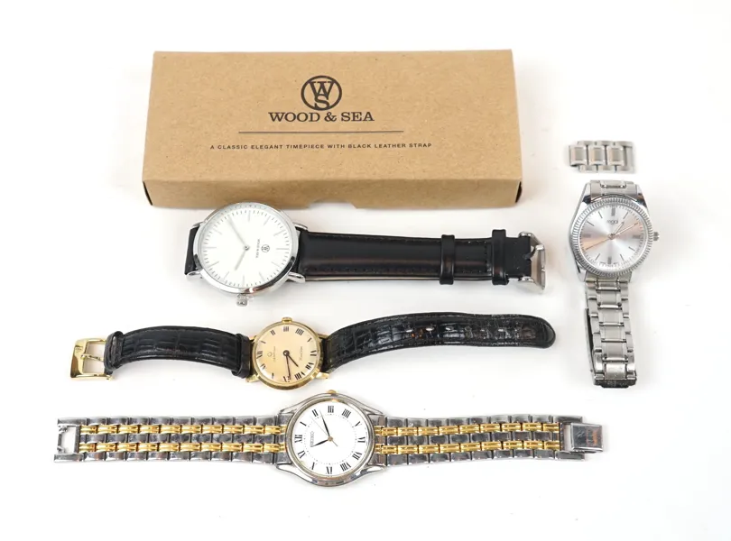 Armbandsur, 4 st, bl.a Certina.