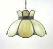 Taklampa, glas/metall.