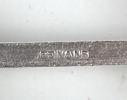 Smörtaxar, 2 par, nysilver.