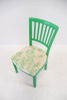 Stol, trä/textil, Varjosen Puunjalostus Oy, Uusikylä.